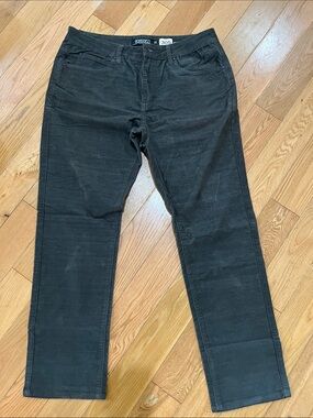 Ezekiel Men's Corduroy Pants in Charcoal